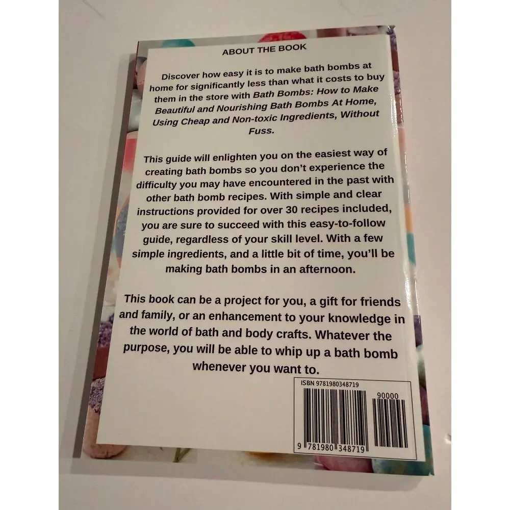 DIY Bath Bombs Recipe Book Laura K Courtney Crafting Guide